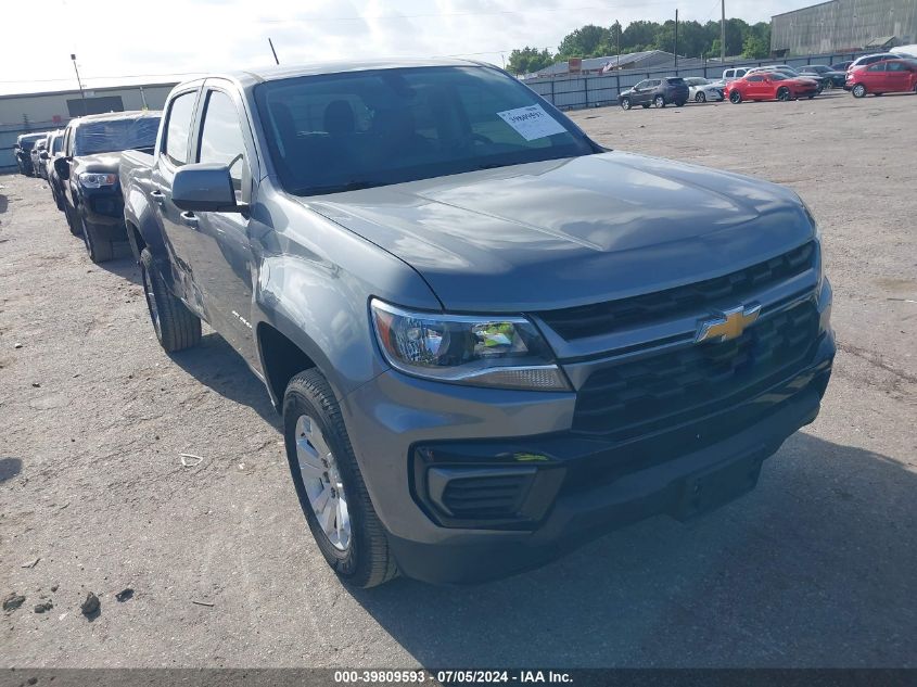 2022 CHEVROLET COLORADO 2WD  SHORT BOX LT