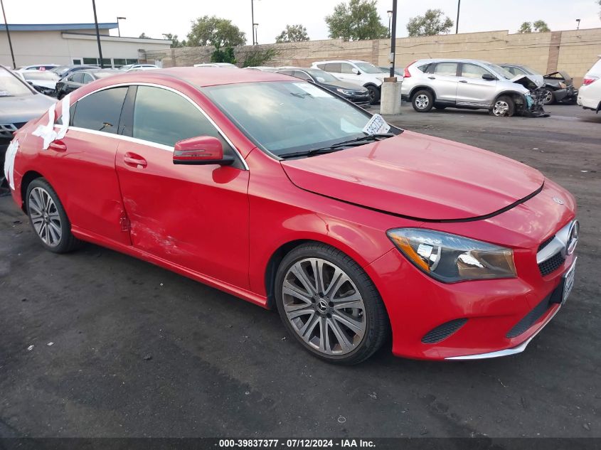 2018 MERCEDES-BENZ CLA 250