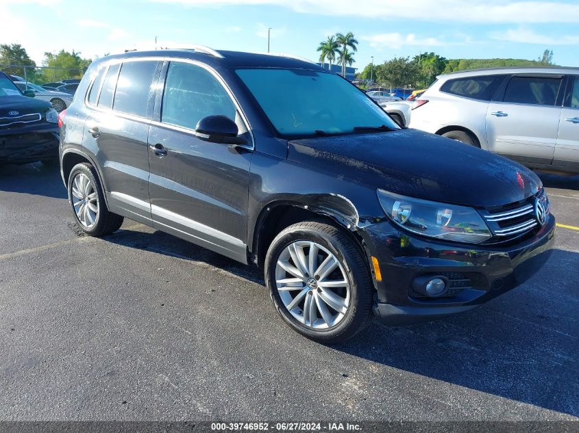 2014 VOLKSWAGEN TIGUAN S/SE/SEL/R-LINE