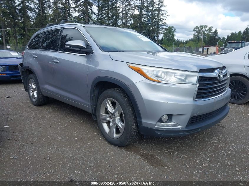 2015 TOYOTA HIGHLANDER LIMITED V6