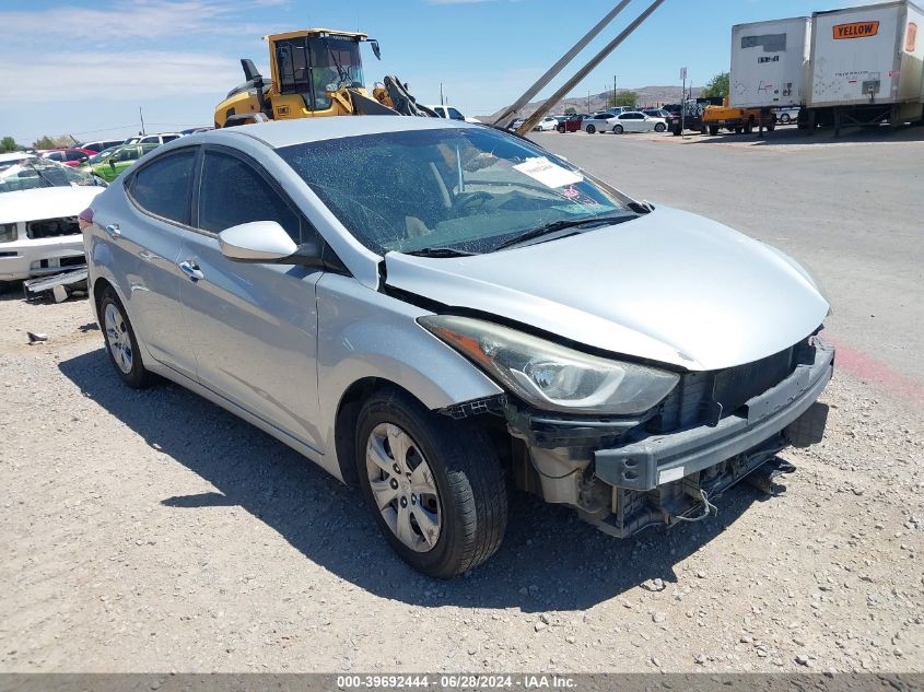 2016 HYUNDAI ELANTRA SE