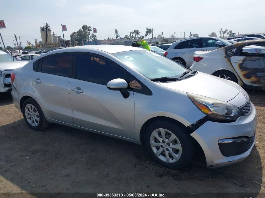 2016 KIA RIO LX