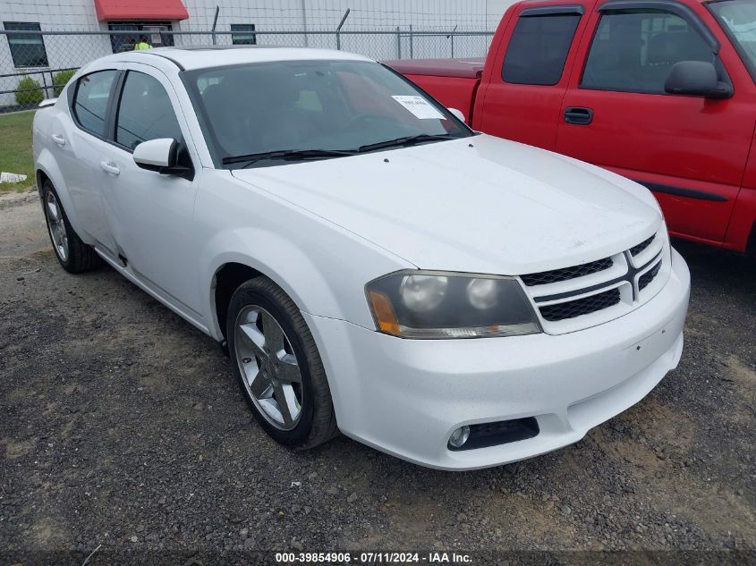 2013 DODGE AVENGER SXT