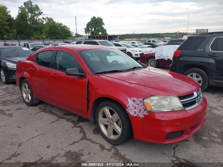 2013 DODGE AVENGER SE