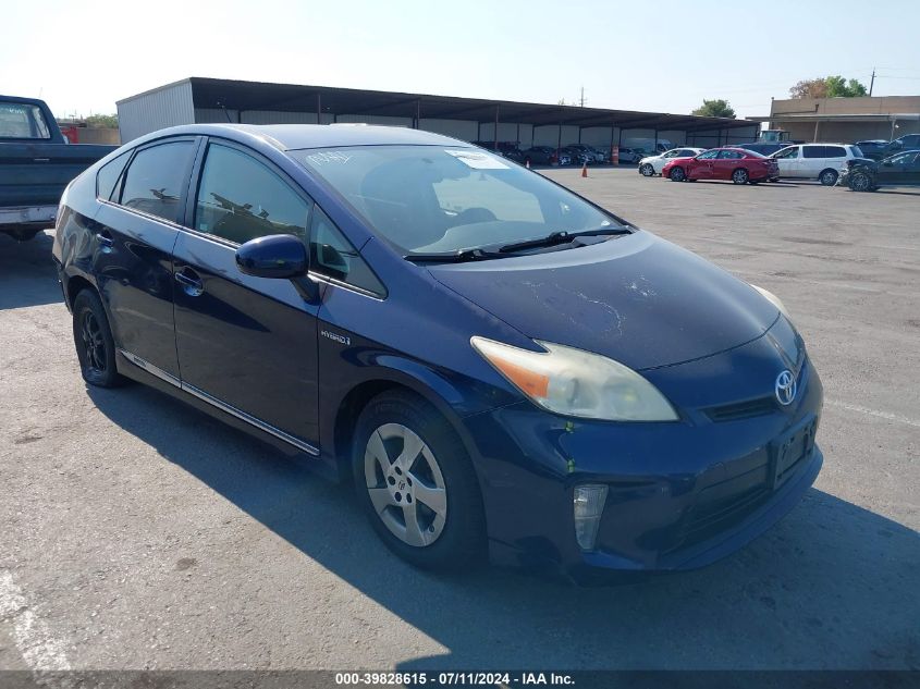 2014 TOYOTA PRIUS THREE