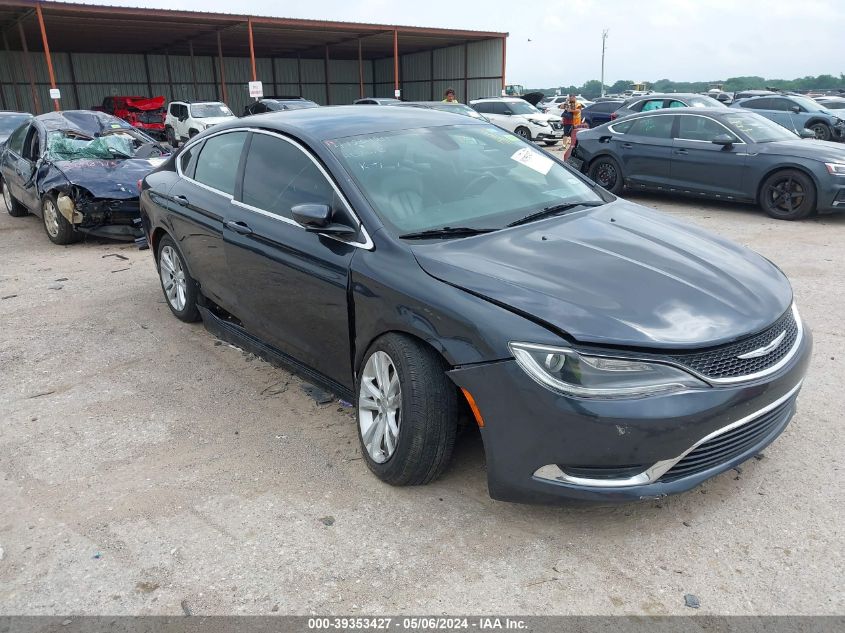 2016 CHRYSLER 200 LIMITED PLATINUM