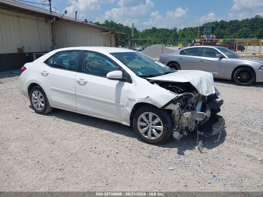 2014 TOYOTA COROLLA LE