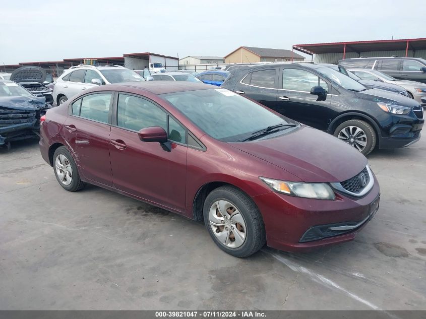 2015 HONDA CIVIC LX