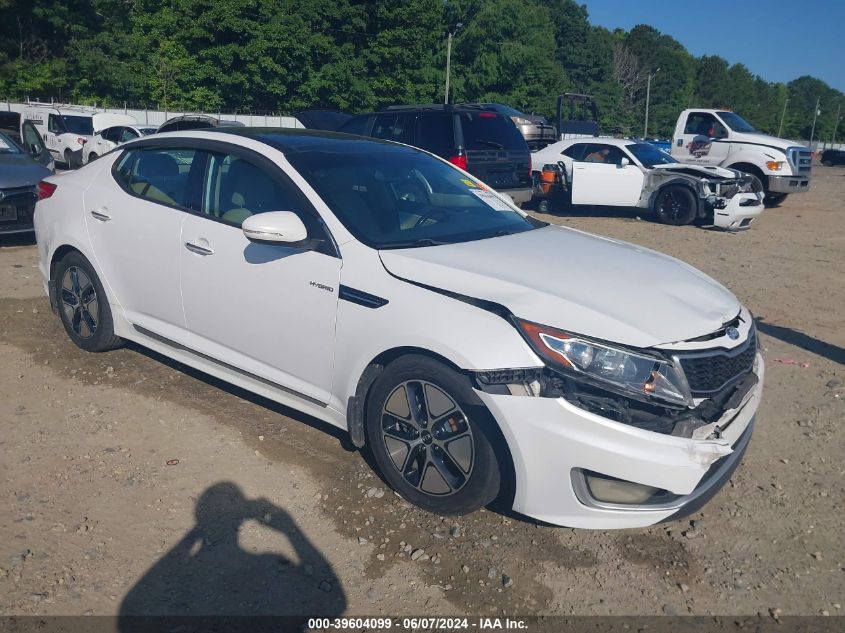 2013 KIA OPTIMA HYBRID