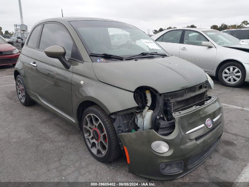 2012 FIAT 500 SPORT