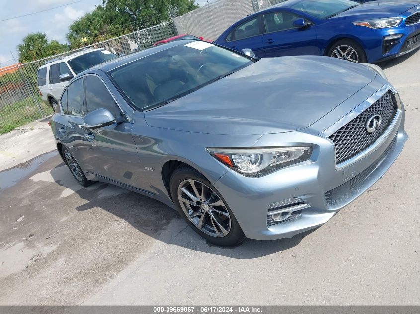 2015 INFINITI Q50 HYBRID PREMIUM