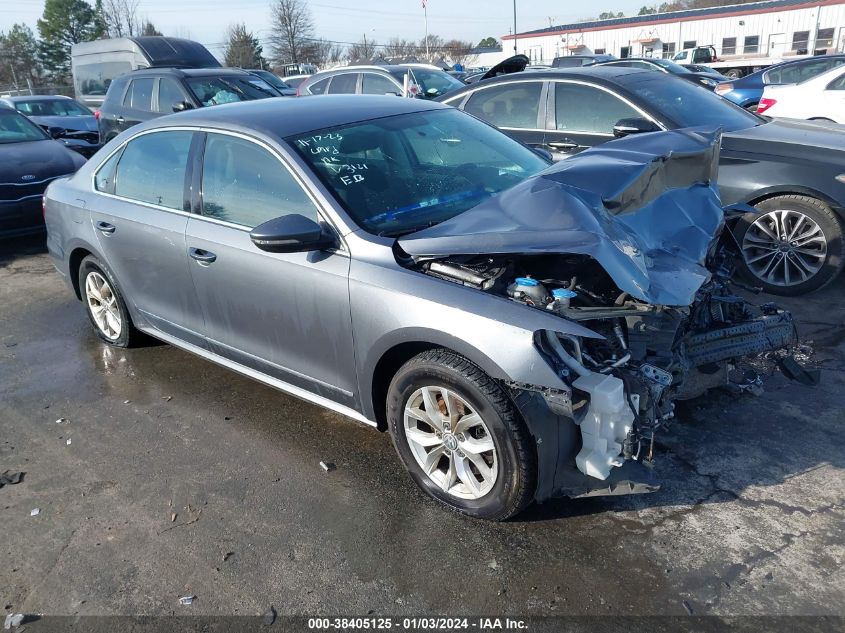 2016 VOLKSWAGEN PASSAT 1.8T S