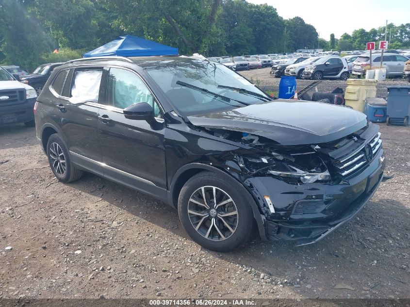 2021 VOLKSWAGEN TIGUAN SE/SE R-LINE BLACK/SEL