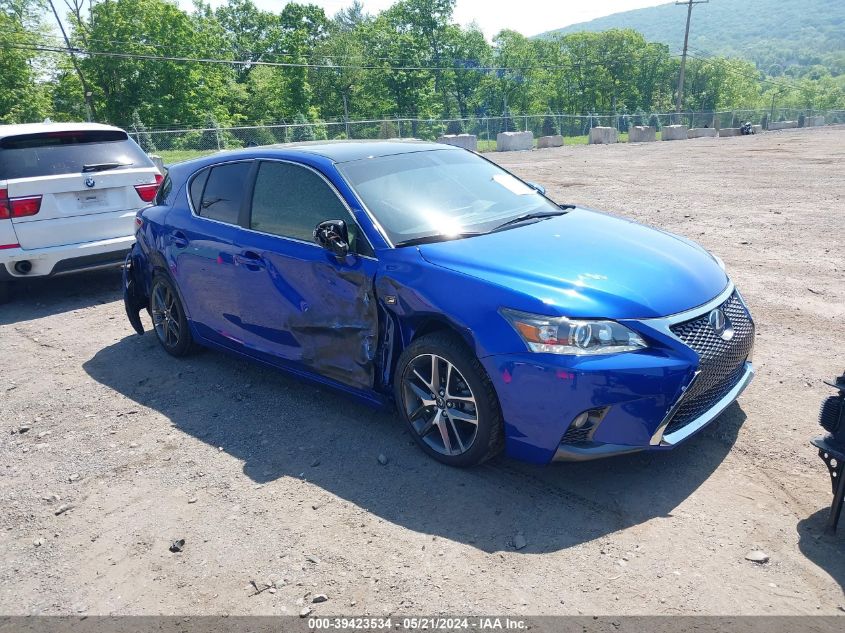 2016 LEXUS CT 200H