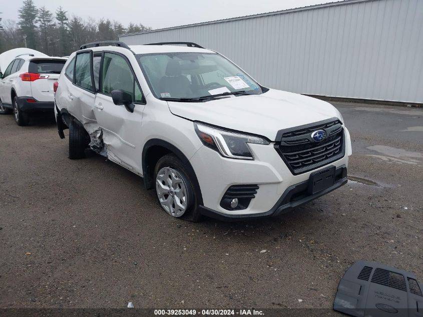 2022 SUBARU FORESTER