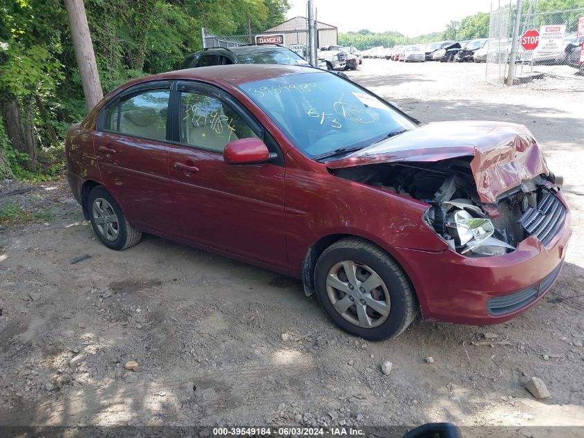 2010 HYUNDAI ACCENT GLS