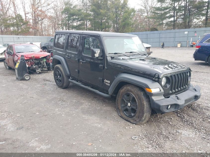 2018 JEEP WRANGLER UNLIMITED SPORT 4X4