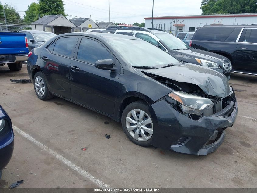 2016 TOYOTA COROLLA LE