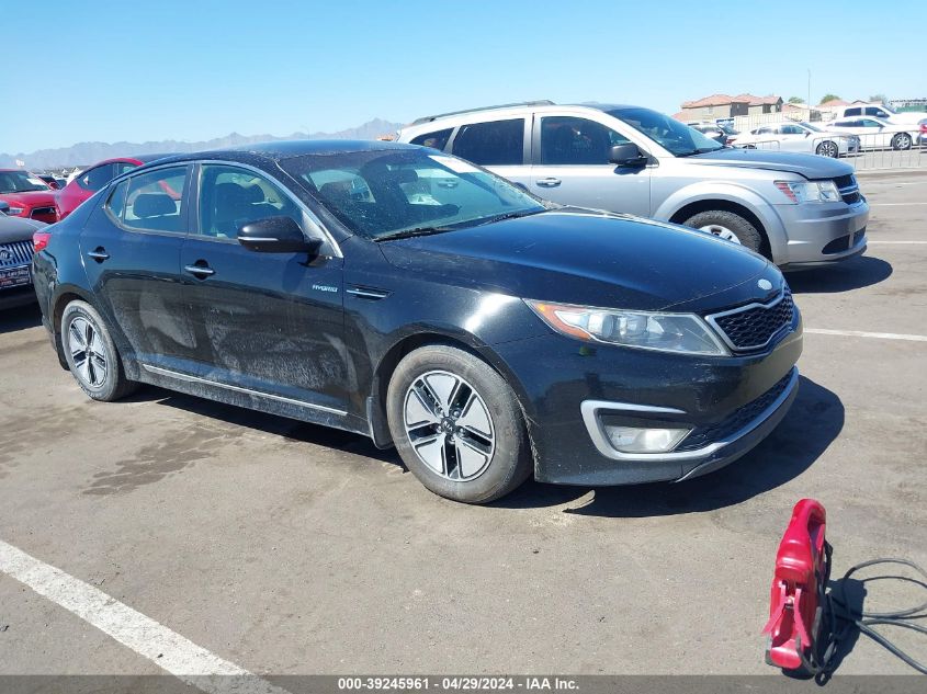 2013 KIA OPTIMA HYBRID LX