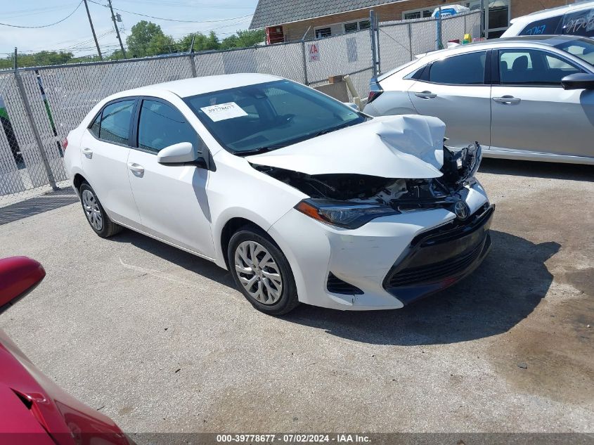 2019 TOYOTA COROLLA LE