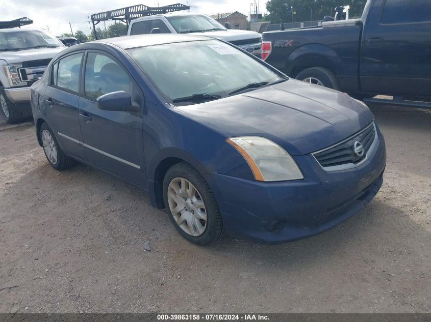 2012 NISSAN SENTRA 2.0 S