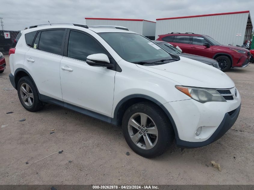 2015 TOYOTA RAV4 XLE