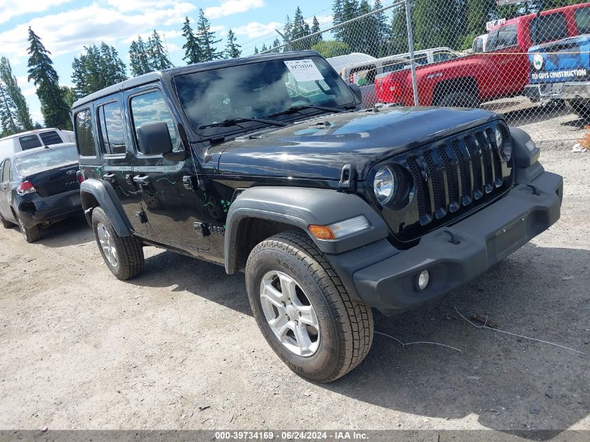 2021 JEEP WRANGLER UNLIMITED SPORT S 4X4