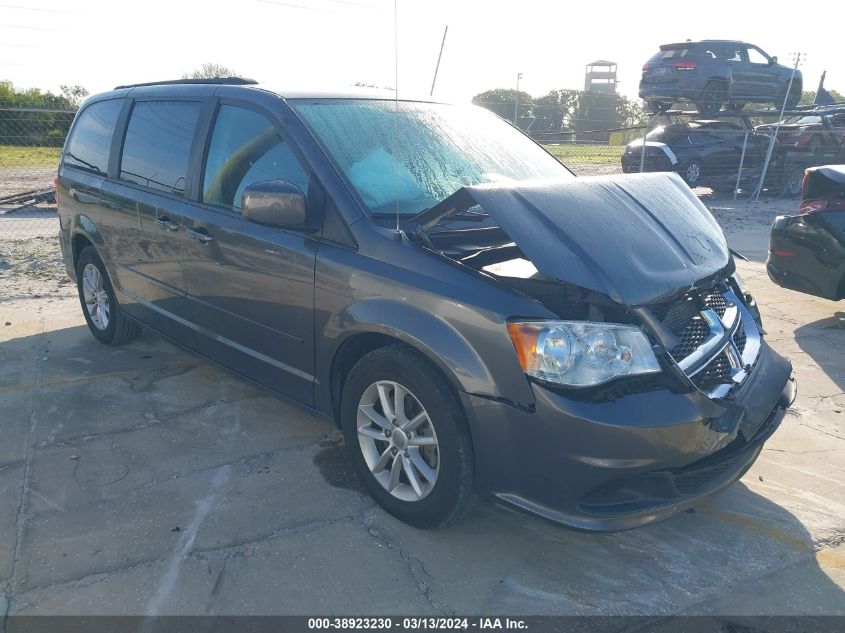 2016 DODGE GRAND CARAVAN SXT