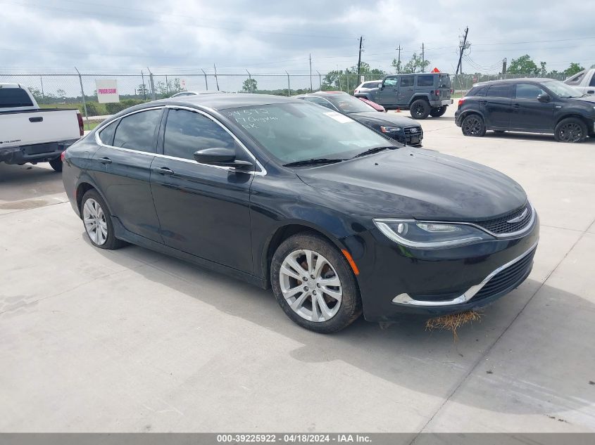 2017 CHRYSLER 200 LIMITED PLATINUM