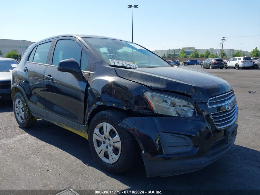 2015 CHEVROLET TRAX 1LS