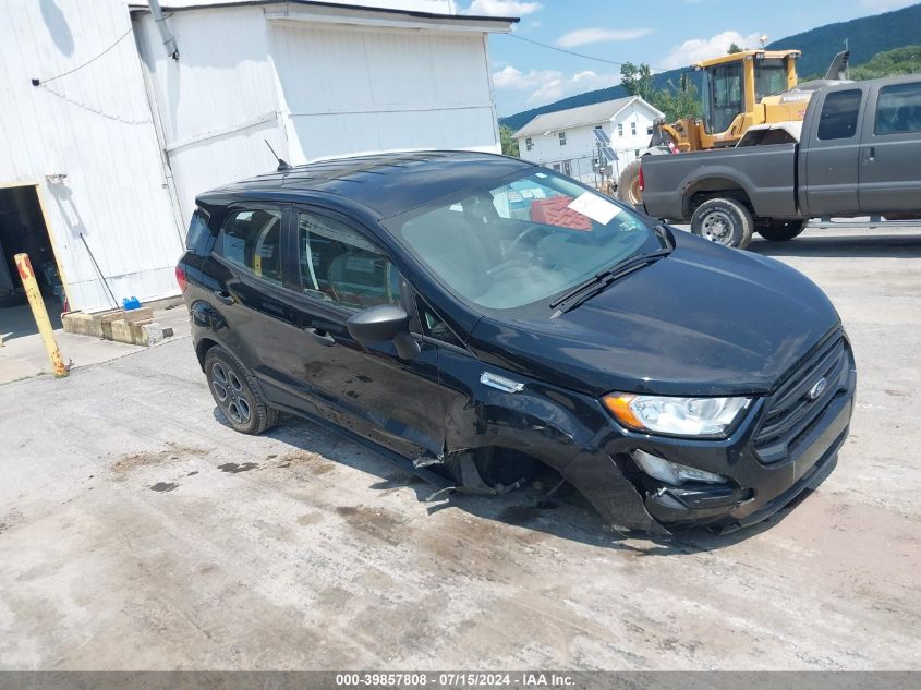 2020 FORD ECOSPORT S