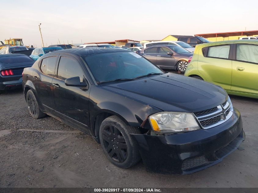 2012 DODGE AVENGER SE