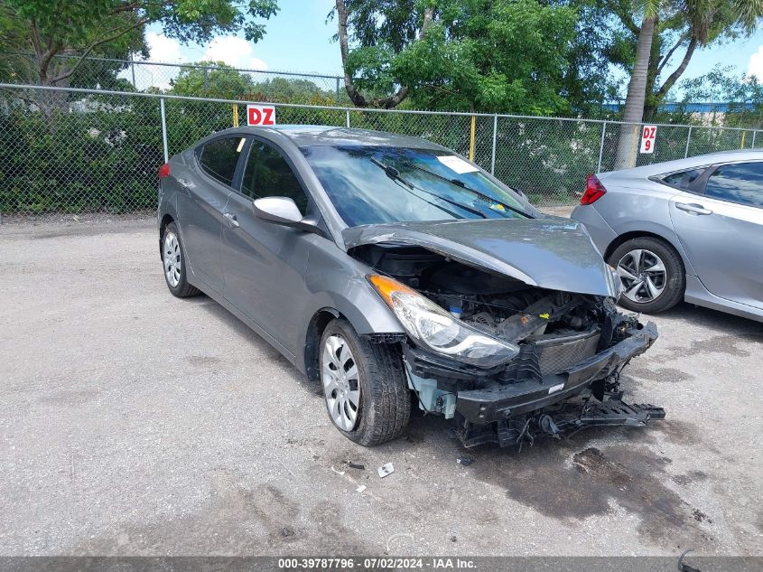 2013 HYUNDAI ELANTRA GLS