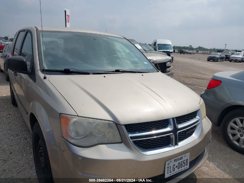 2013 DODGE GRAND CARAVAN AMERICAN VALUE PKG