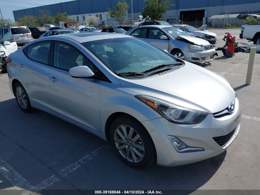 2014 HYUNDAI ELANTRA GLS