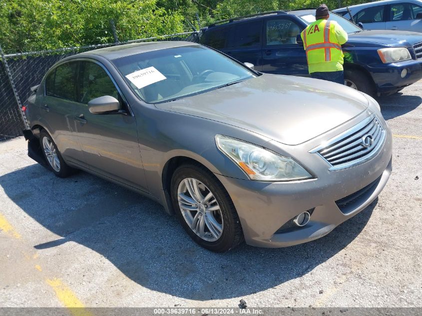 2012 INFINITI G37X