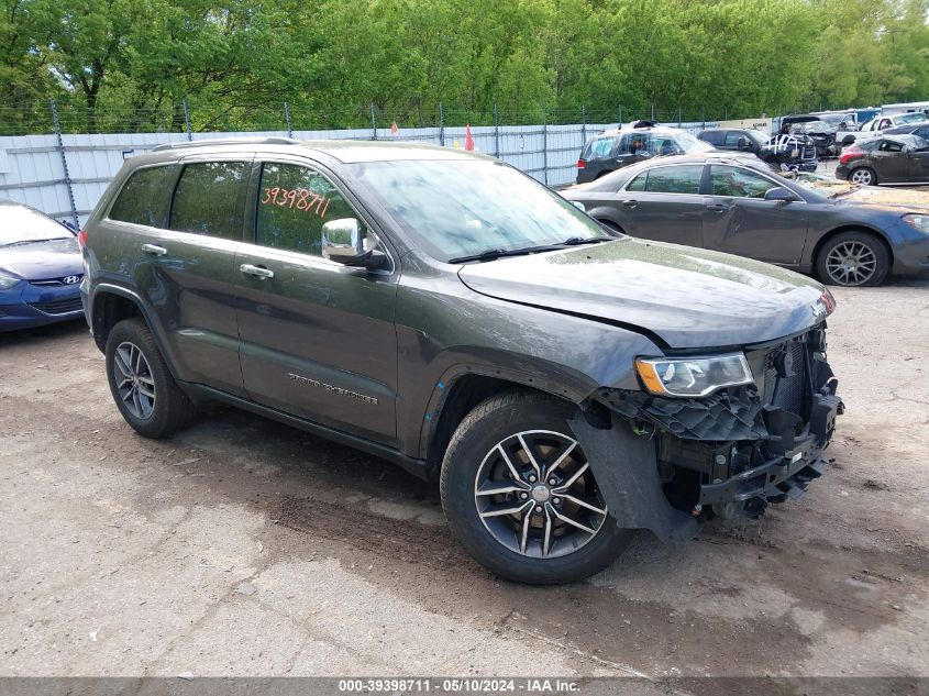 2017 JEEP GRAND CHEROKEE LIMITED 4X4