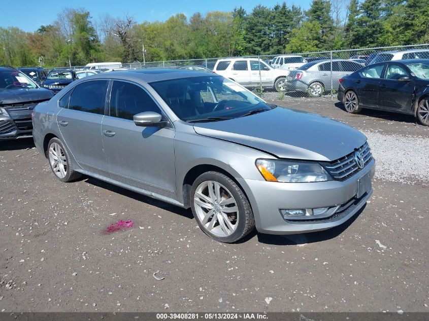 2013 VOLKSWAGEN PASSAT 3.6L V6 SEL PREMIUM