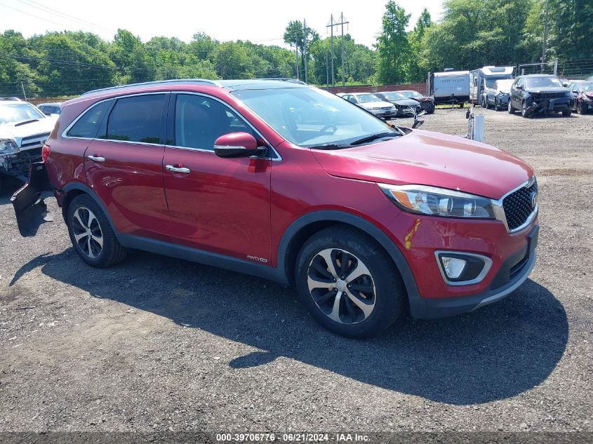 2017 KIA SORENTO 3.3L EX