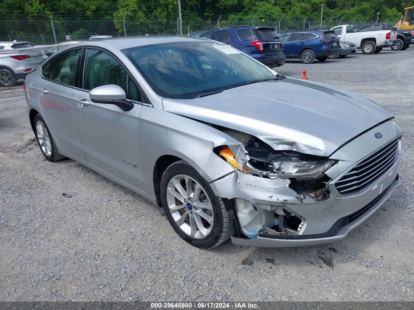 2019 FORD FUSION HYBRID SE