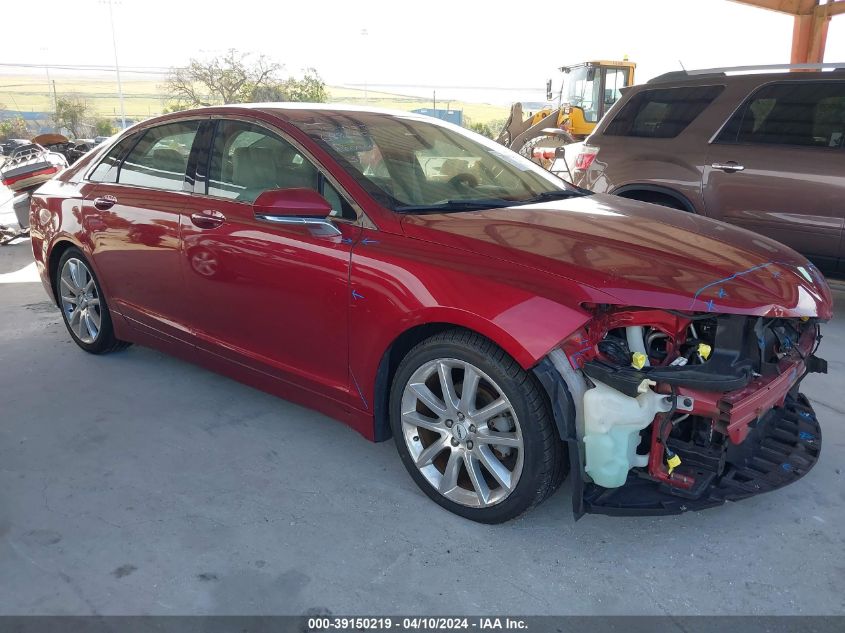 2016 LINCOLN MKZ HYBRID