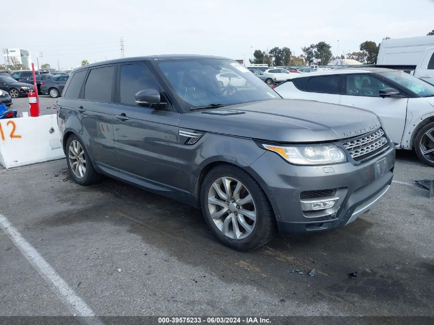 2015 LAND ROVER RANGE ROVER SPORT 3.0L V6 SUPERCHARGED HSE