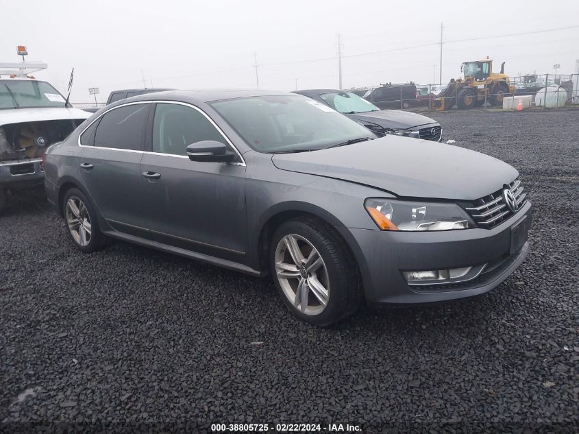 2013 VOLKSWAGEN PASSAT 2.0L TDI SEL PREMIUM