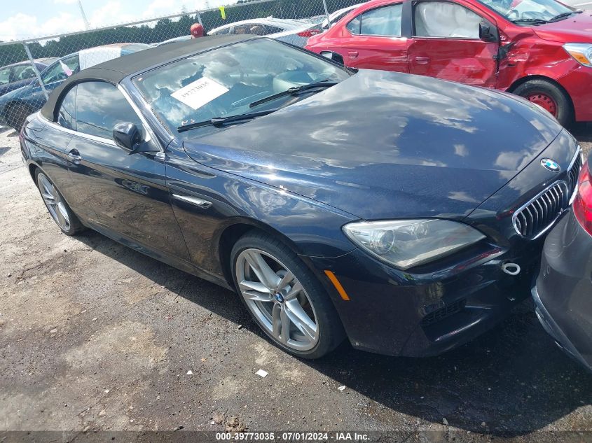 2012 BMW 640I