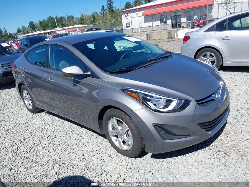 2014 HYUNDAI ELANTRA SE