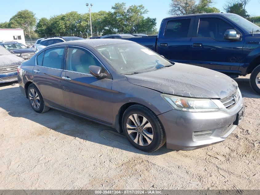 2015 HONDA ACCORD SEDAN LX