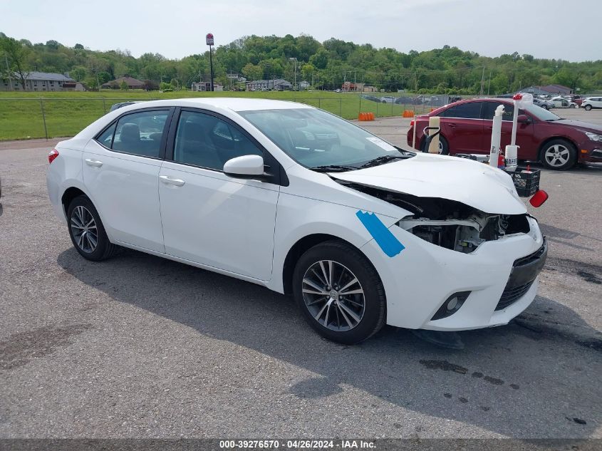 2016 TOYOTA COROLLA LE PLUS