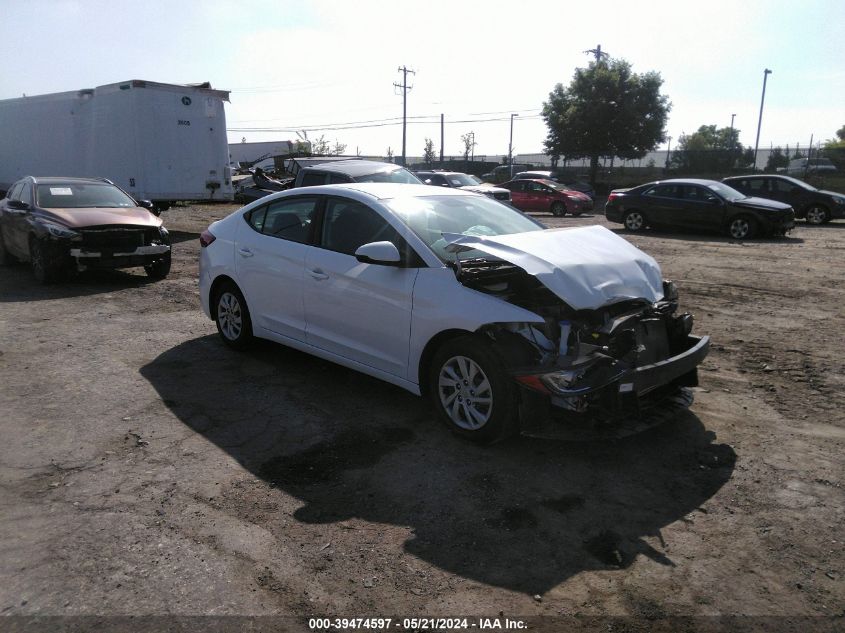 2018 HYUNDAI ELANTRA SE