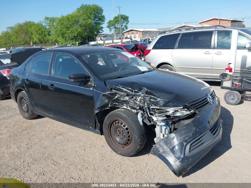 2014 VOLKSWAGEN JETTA 2.0L S