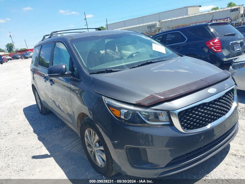 2017 KIA SEDONA LX